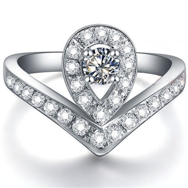 Buone-vendite-CHARLES-amp-COLVARD-Moissanite-Anello-03CT-Solido-Sterlina-In-Oro-Bianco-Argento-Anello-di-Copertura-Eccellente-Gioielli-Con-Il-Regalo-gpO38bao-tsv0